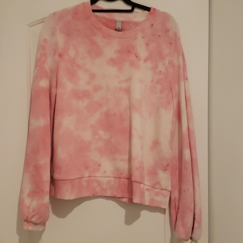 Petal pink tie dye